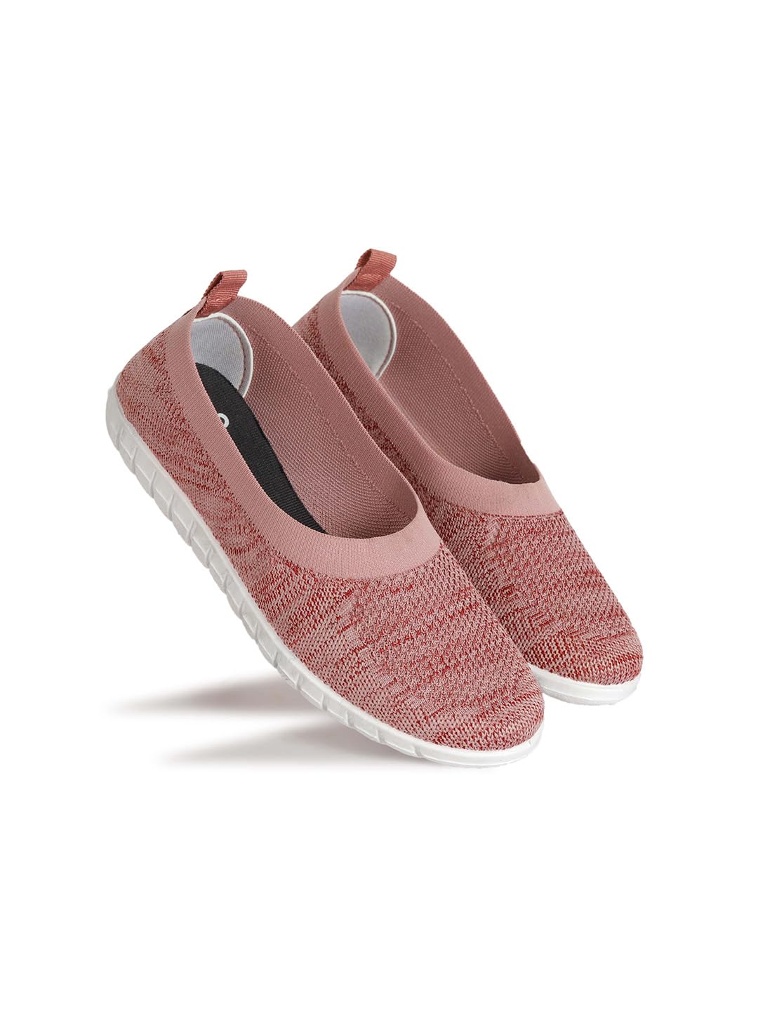 AADI Womens Pink Knitted Outdoor Casual Shoes (B0CJHC6Y2M) Amazon Price History, Amazon Price Tracker