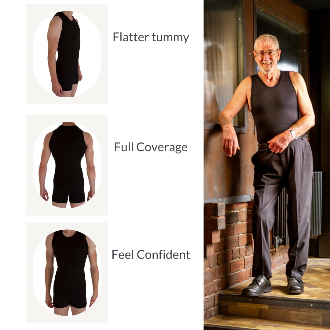 Comfizz Light Support Vest męska (S/M, czarna)