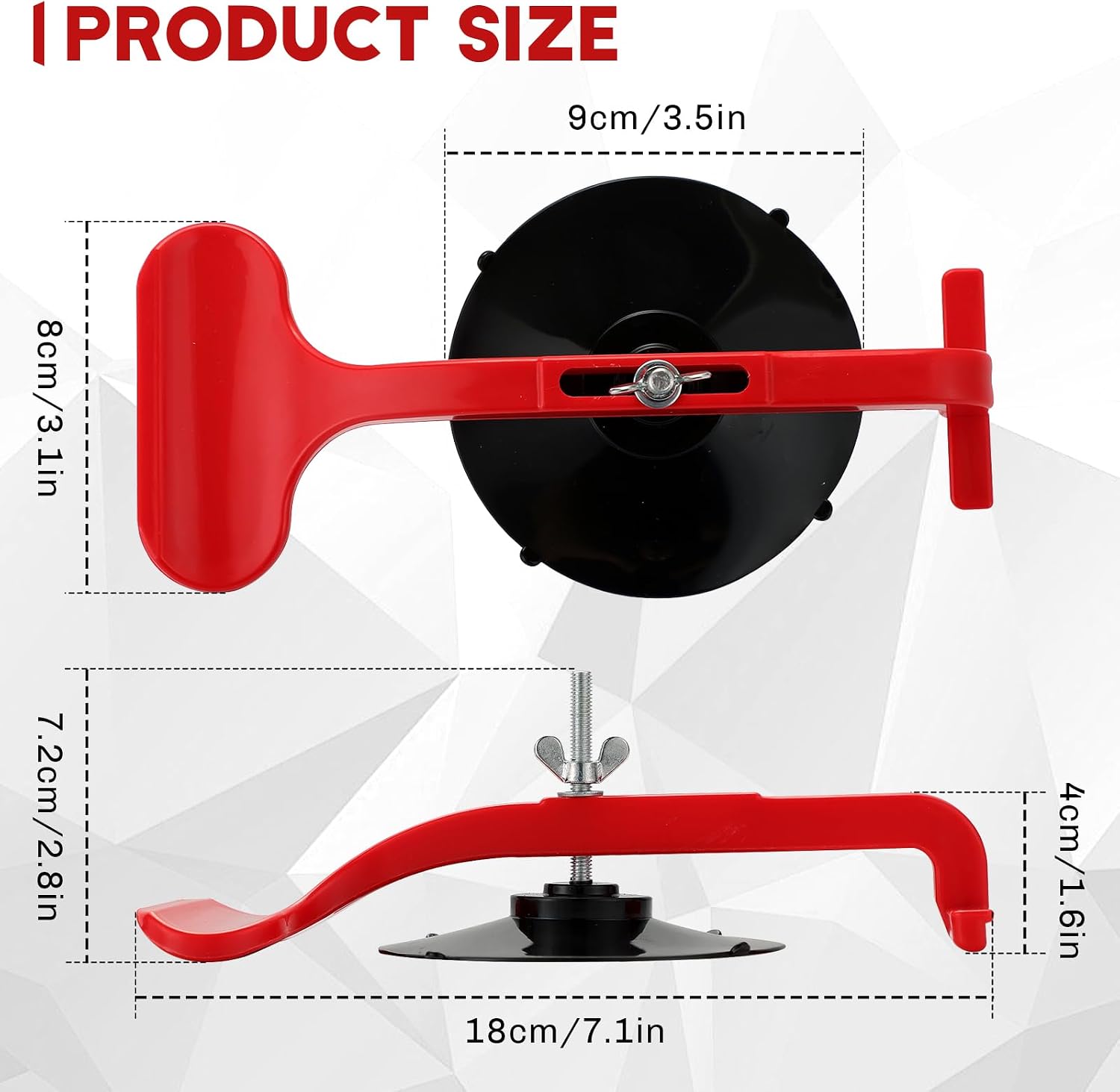 6 Pack Suction Cup Clamp Set