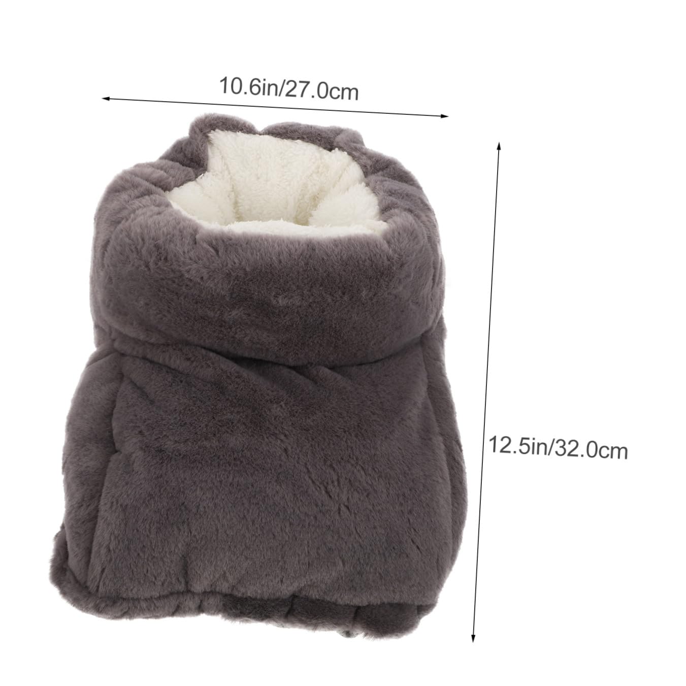 Hemobllo Chauffe Électrique USB Réutilisable pour Hiver Pantoufles Chauffantes Confortables