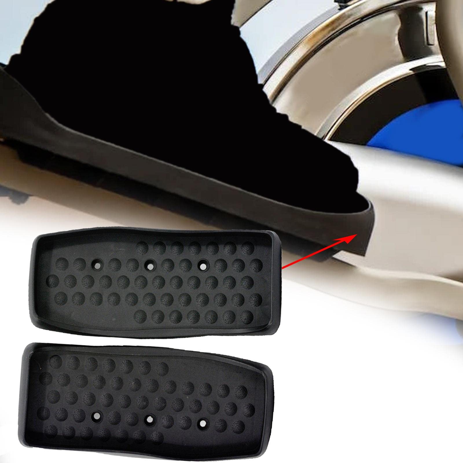 SM SunniMix Pédale De Spor, Pédales Ellipitiques, Pédales D'entraînement Elliptique Polyvalentes Pédales en Plastique De Voiture De Ventilateur D'entraînement De Jambe pour Les Sports à La Maison