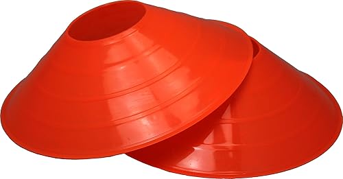 Miniatura 4 de BlueDot Trading Conos de disco de alta visibilidad para deportes, entrenamiento de agilidad, fútbol, fútbol, marcadores de cono de campo para
