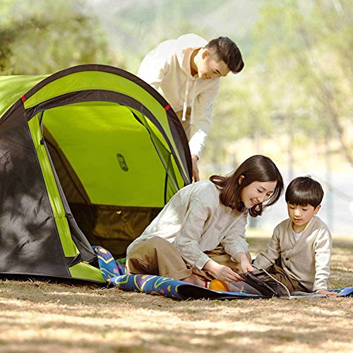 Zenph Automatic 2 3 Persons Family Camping Tent 3 Seconds Automatic Opening Waterproof Sun Shelter Automatic Instant Pop Up Tents For Outdoor Hiking 4 Season Tent Amazon In Sports Fitness Outdoors