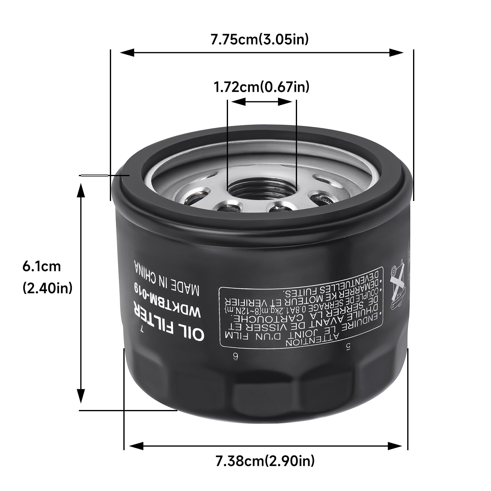 Amazon.com: WDKTBM 49065-0721 Oil Filter Compatiable with