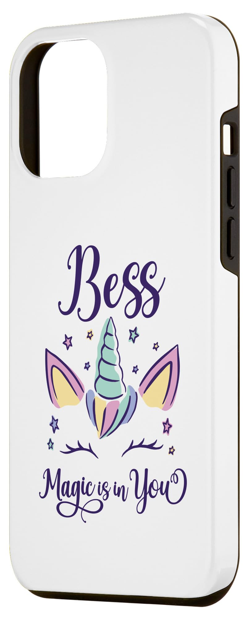 iPhone 14 Pro Max First Name Bess Personalized I Love Bess Case - Image 2