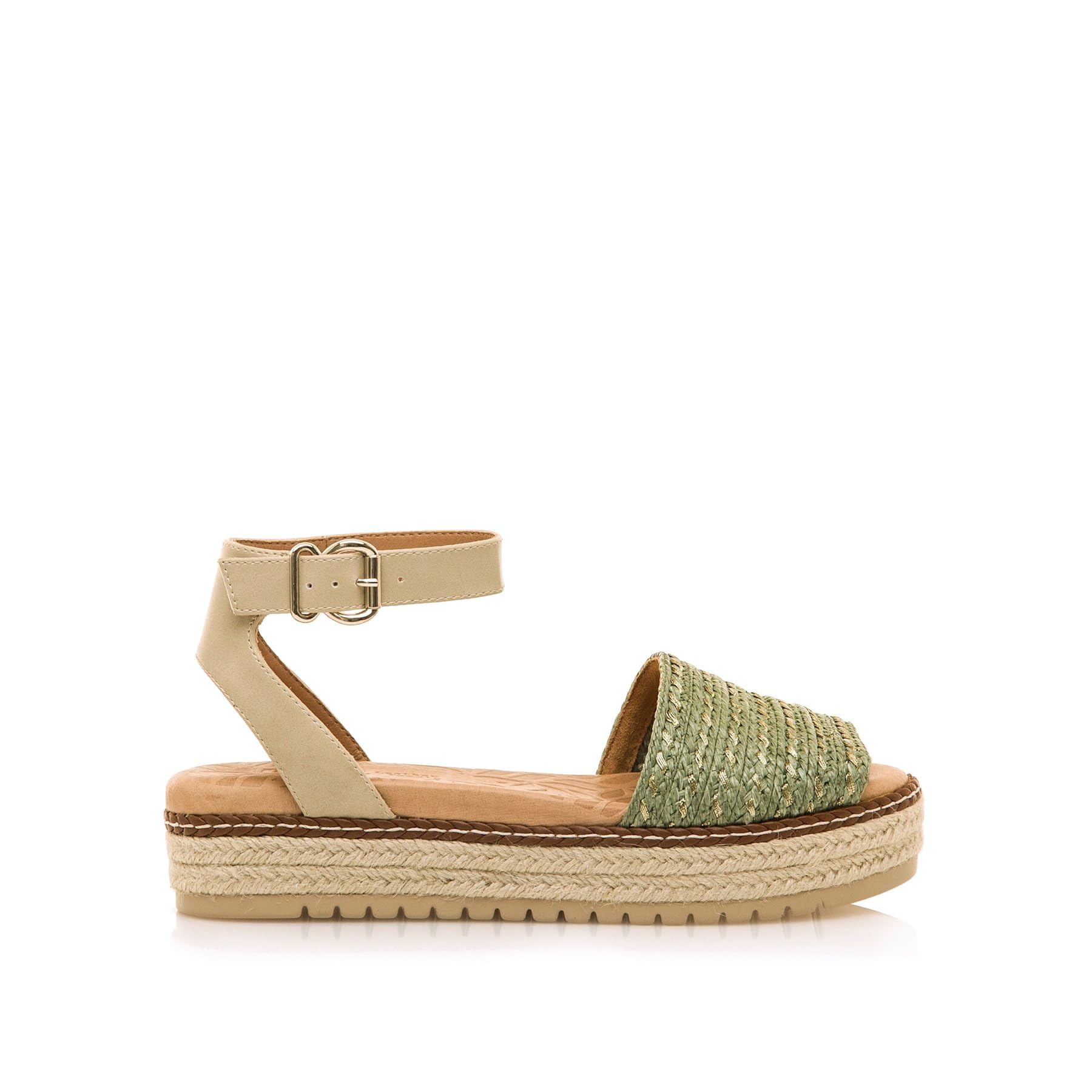 MTNG Women's 53344 Sandal, Green, 3.5 UK
