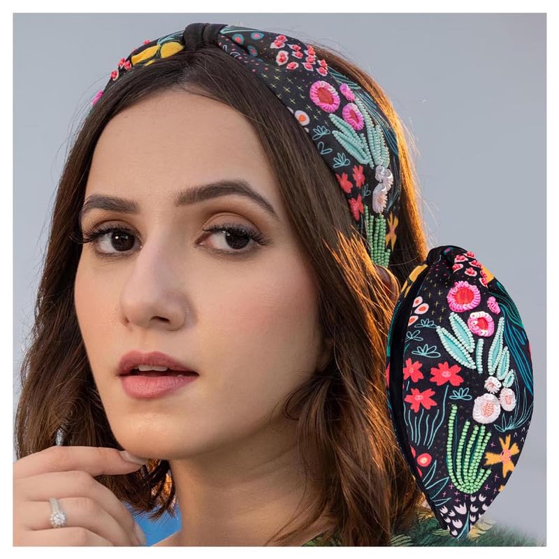 Hair Drama Co. Tropical Knotted Hair Band - Multi (B0CRHHM18M) Amazon Price History, Amazon Price Tracker