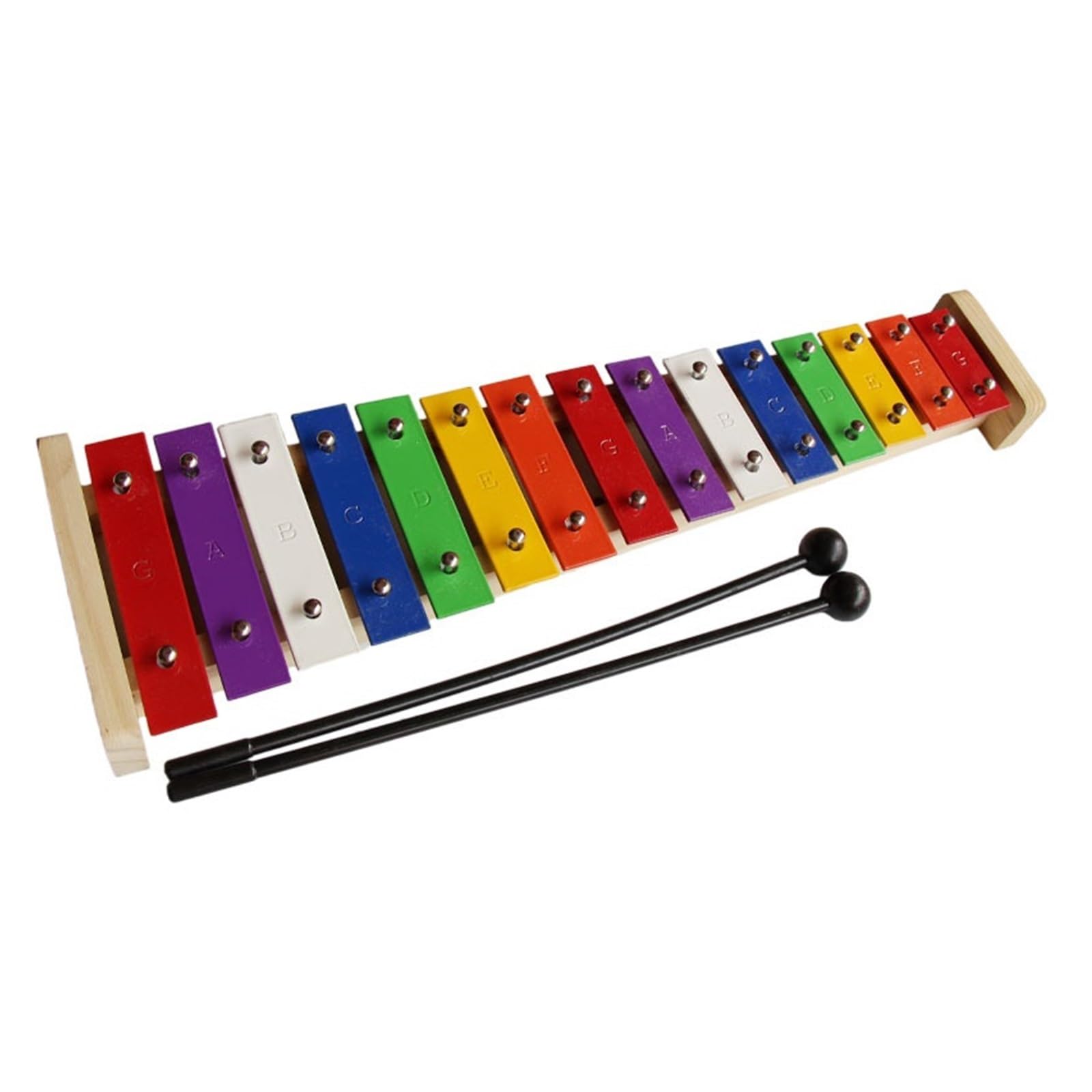 xilofono Strumento A Percussione Colorato 15 Toni Pianoforte In Alluminio 15 Toni Glockenspiel Adatto A Principianti E Studenti