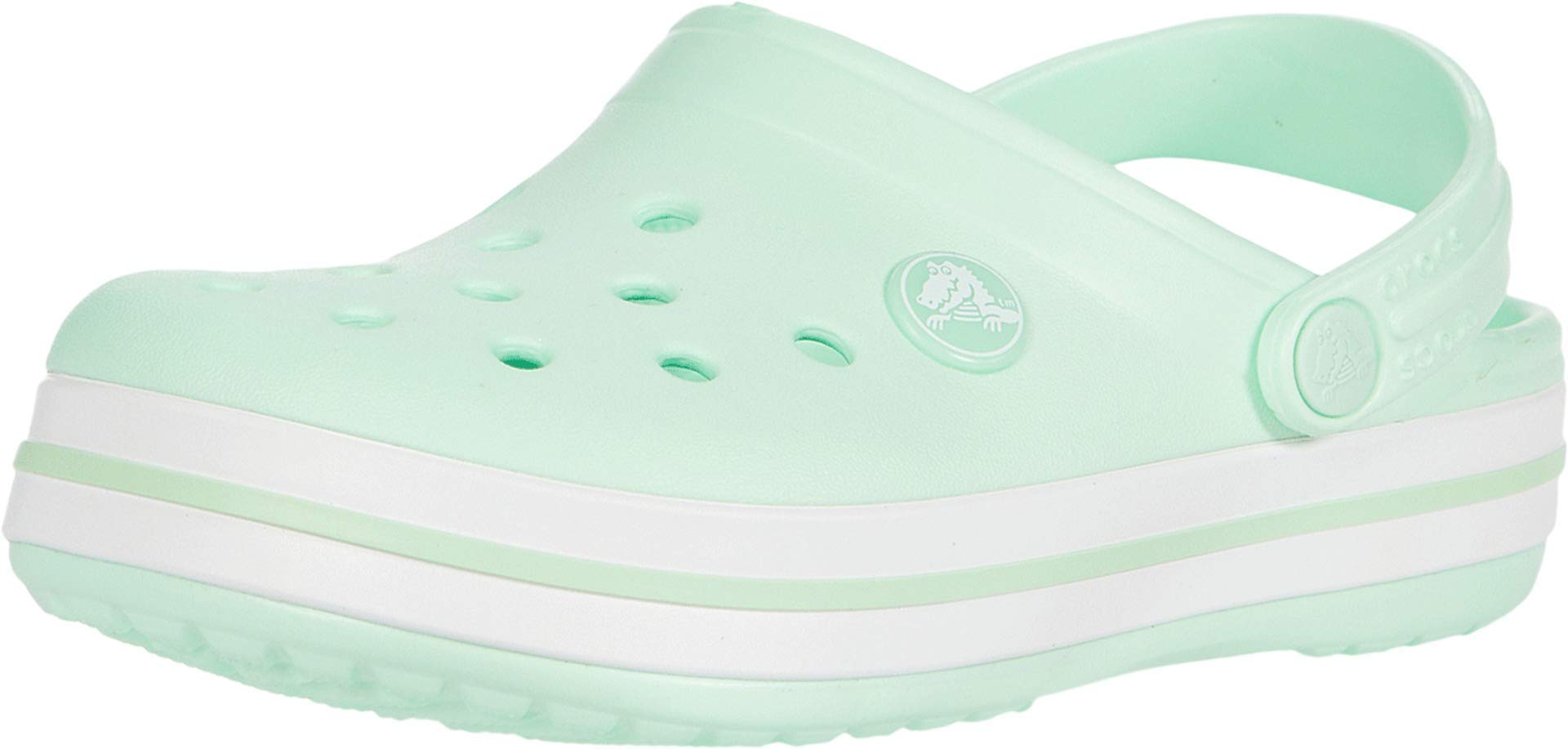 Crocs Kids' Crocband Clog , Neo Mint, 6 Big Kid