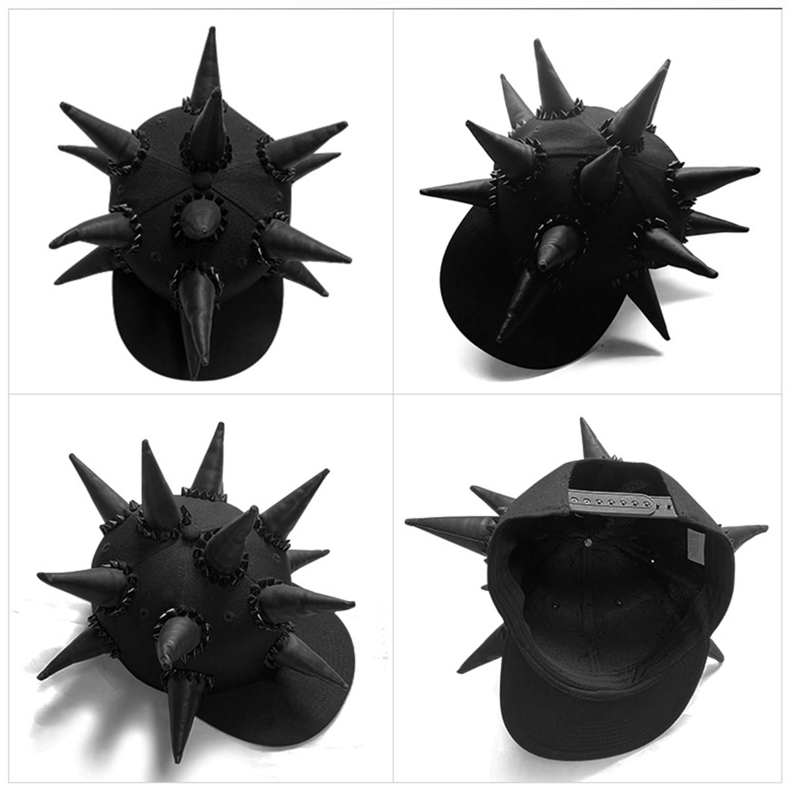 Berretto da baseball, regolabile, cappello da baseball per donne e uomini, a tesa lunga, cappello da street dance hiphop, cappello da sole popolare per attività all'aperto, Dopijiao, Taglia