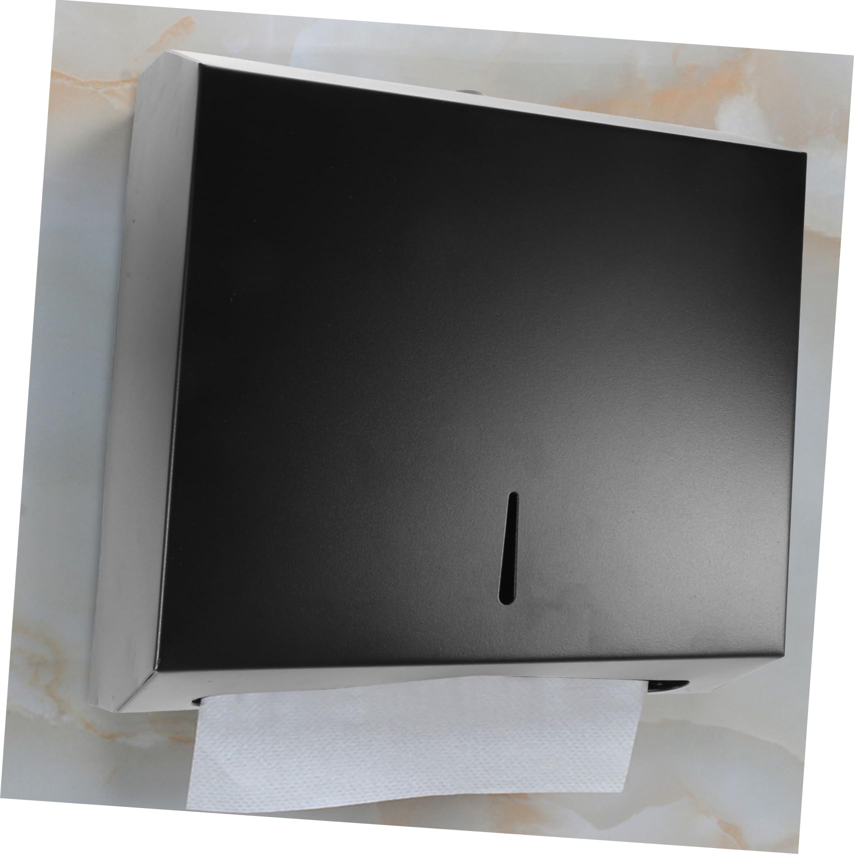 1 Pc Toallero De Papel Toalla De Mano Rejilla para Pañuelos De Acero Inoxidable Dispensadores De Papel Higiénico Dispensadores De Toallas De Papel Pañuelos Papel Comercial