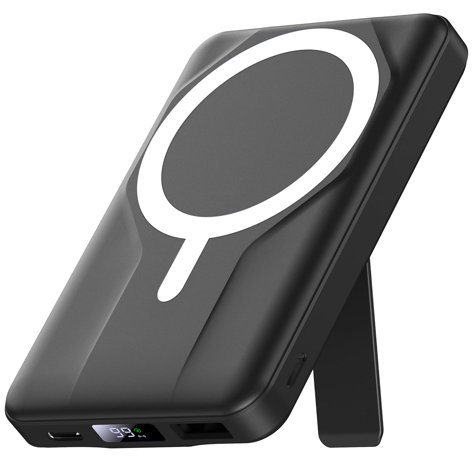 Azmuth Magnetic Wireless Power Bank 10000mAh, Compatible with