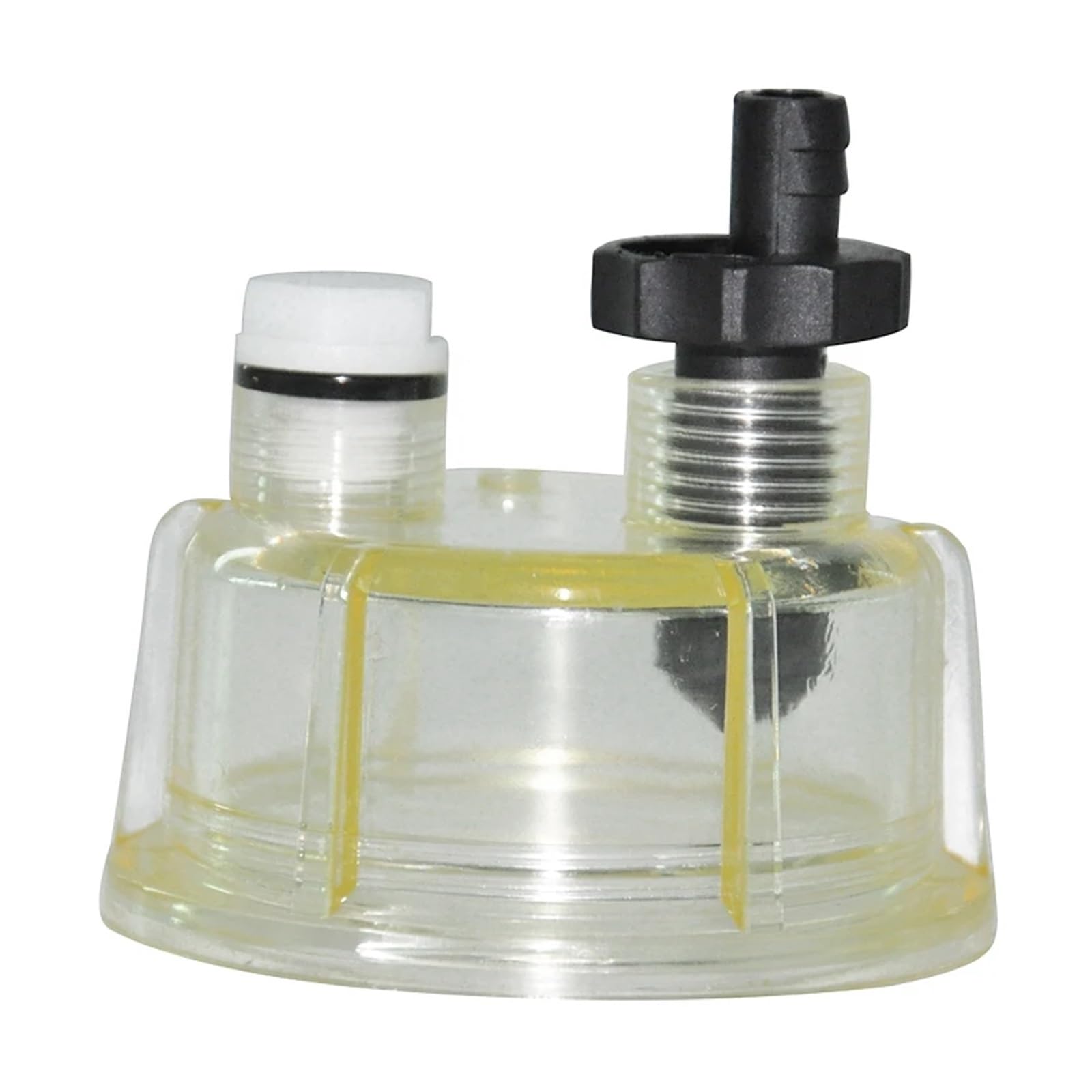 R12S R12T separador de combustible filtro de aceite y agua giratorio para cortacésped, lancha rápida, motor marino (tapa de aceite de filtro)
