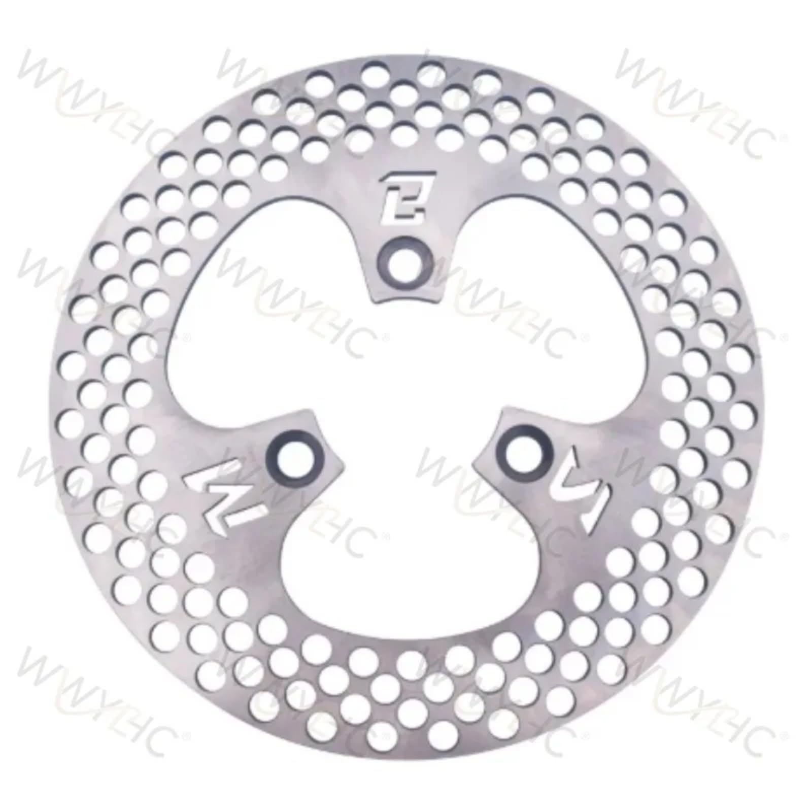 1PCS 220mm 3 fori Acciaio inox Disco anteriore posteriore(1 set)