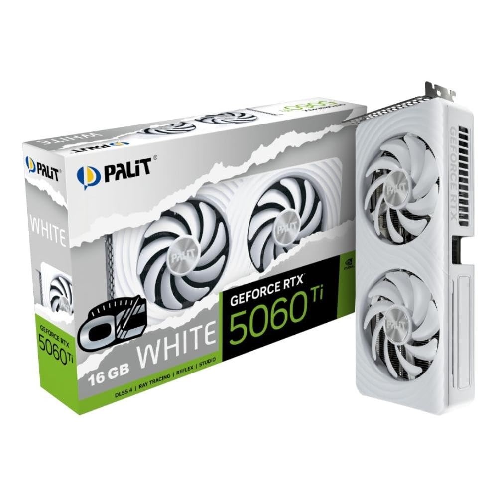 Amazon | Palit GeForce RTX 5060 Ti White OC 16GB GDDR7 ゲーミング