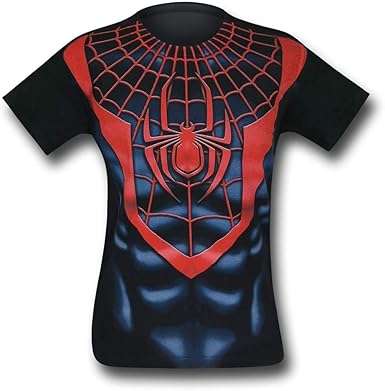 Playera spiderman negra Clearance