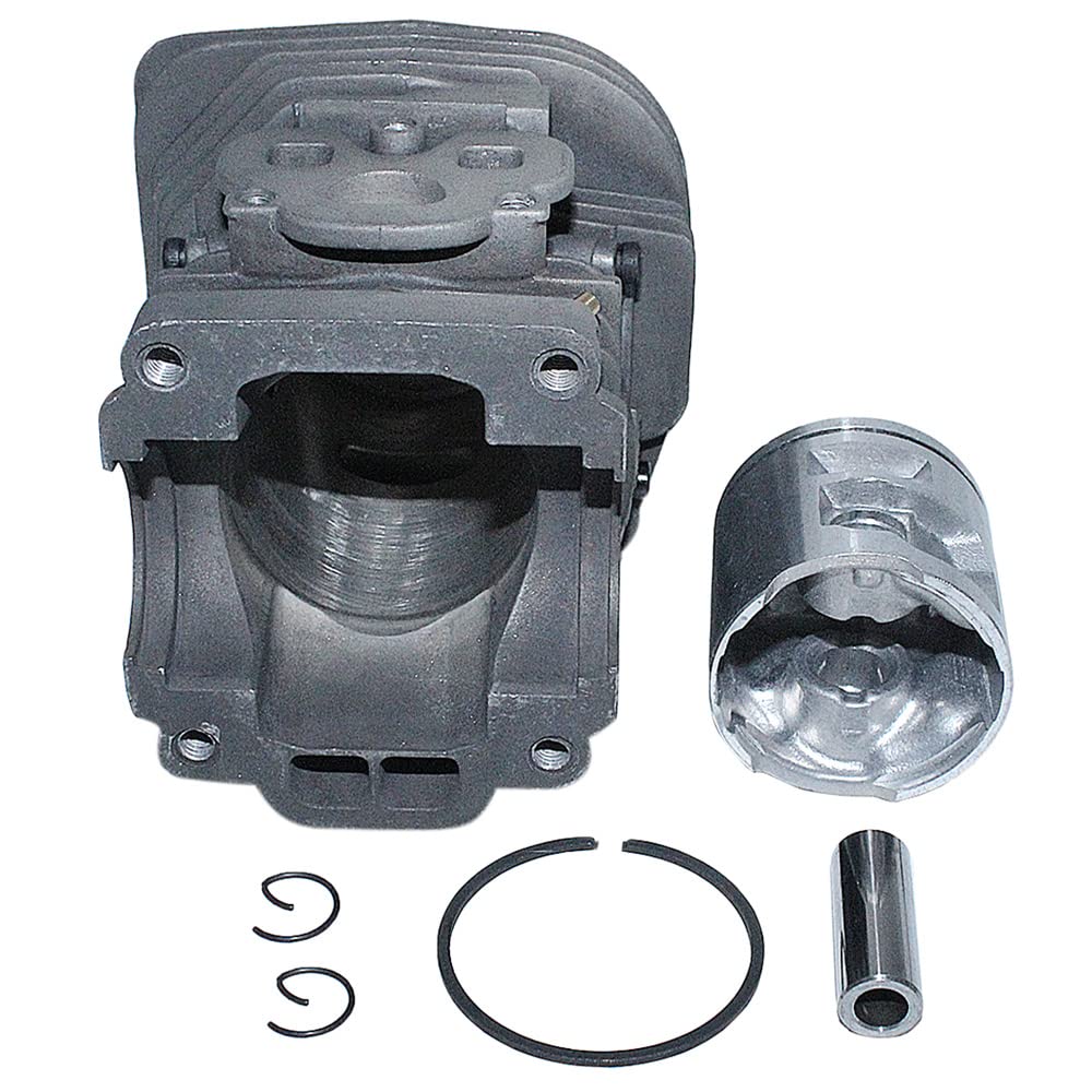 Kit Axe Piston Cylindre Gubeter 47mm Pour Tronçonneuse Husqvarna 455/460/461 - Pièces Remplacement Complètes