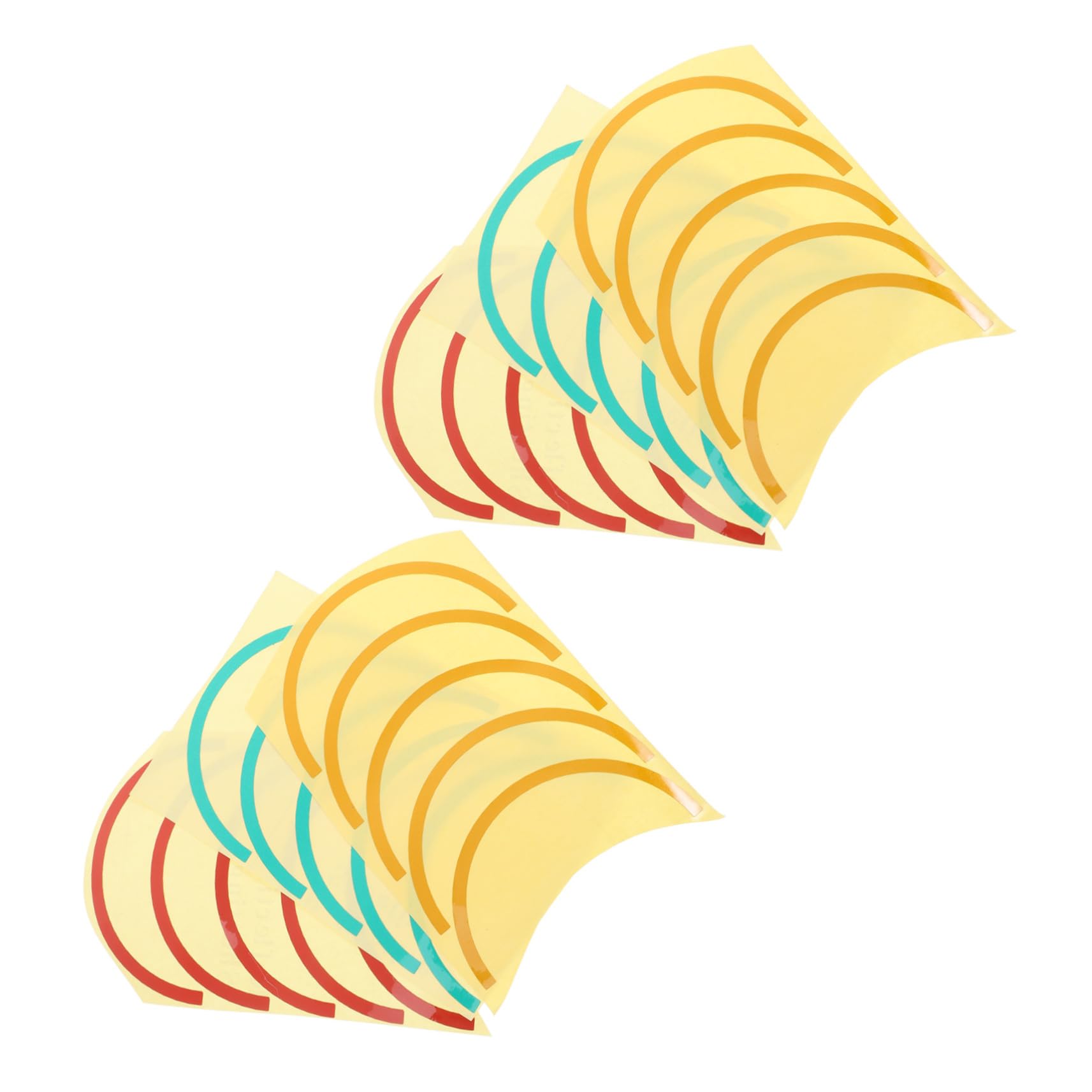 STOBAZA Pressure Instrument Identification Decal 6 Sheets Gauge Label Sticker Set Industrial Warning Stickers Safety Labels