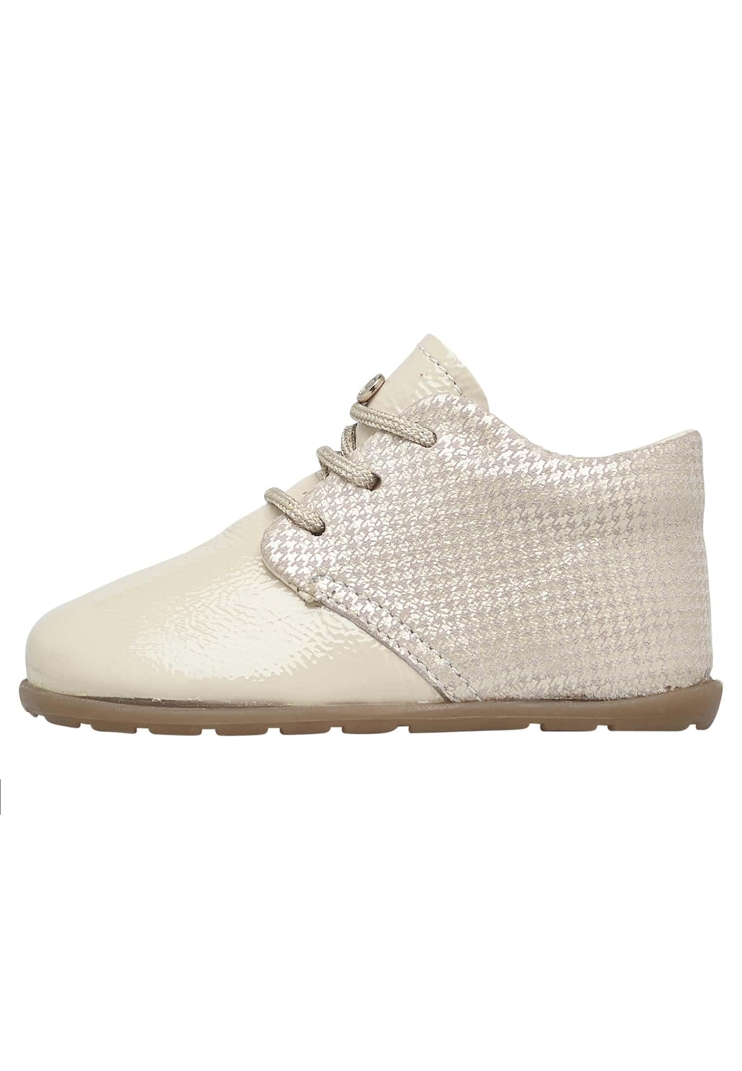 Falcotto Boy's Girl's Falcotto Cozy Crib Shoe, Milk Taupe, 7 UK Child