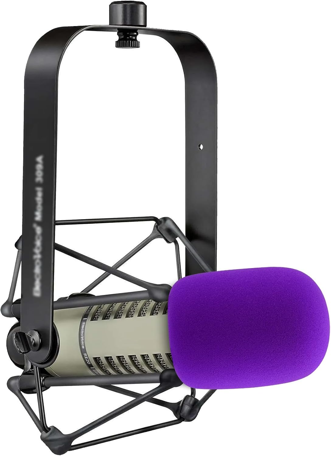 LEFXMOPHY RE320 Pop Filter for Electro-Voice RE20 RE27 RE320 Microphone, WS-PL2W Windscreen Replacment for EV RE-20 RE-27 RE-320 Mic Foam Cover Asseccories