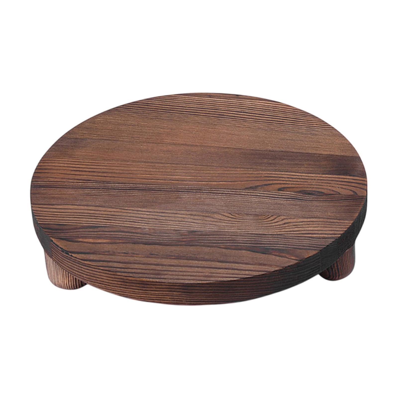 Présentoir décor en bois pour cuisine et salle de bain : le charme du brun foncé
