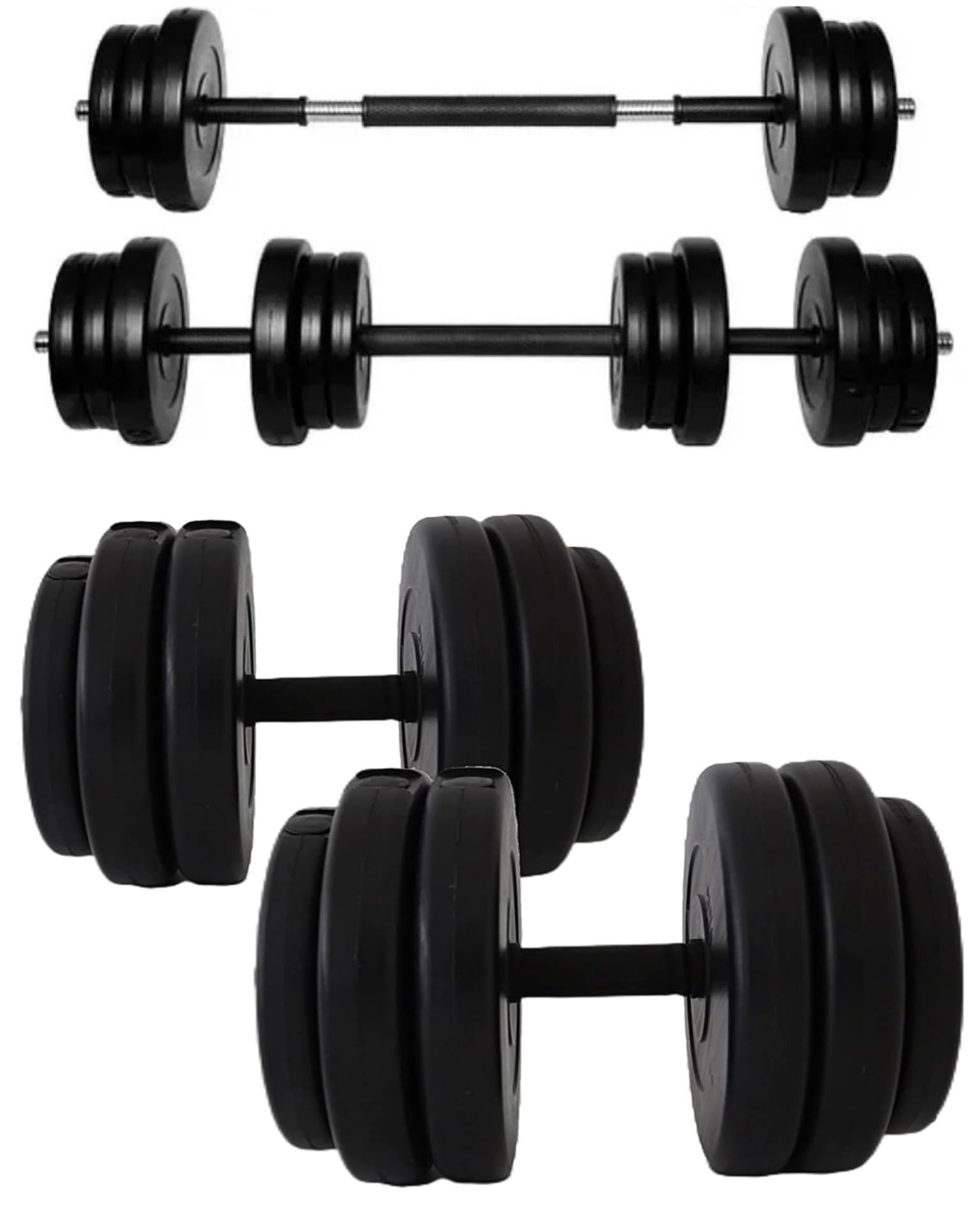 Domyos HALTERSET VOOR KRACHTTRAINING VAN 20 KG