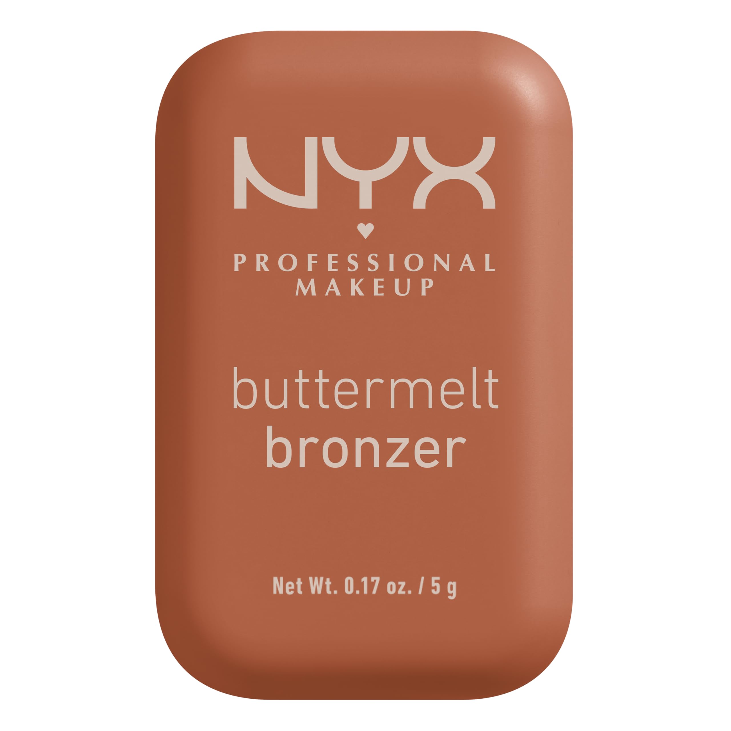 NYX Professional Makeup Buttermelt Bronzer, Powder Bronzer, up to 12H Wear, Fade & Transfer Resistant, Infused with Mango, Shea & Alomd Butter, Vegan Formula, Butta Ballin