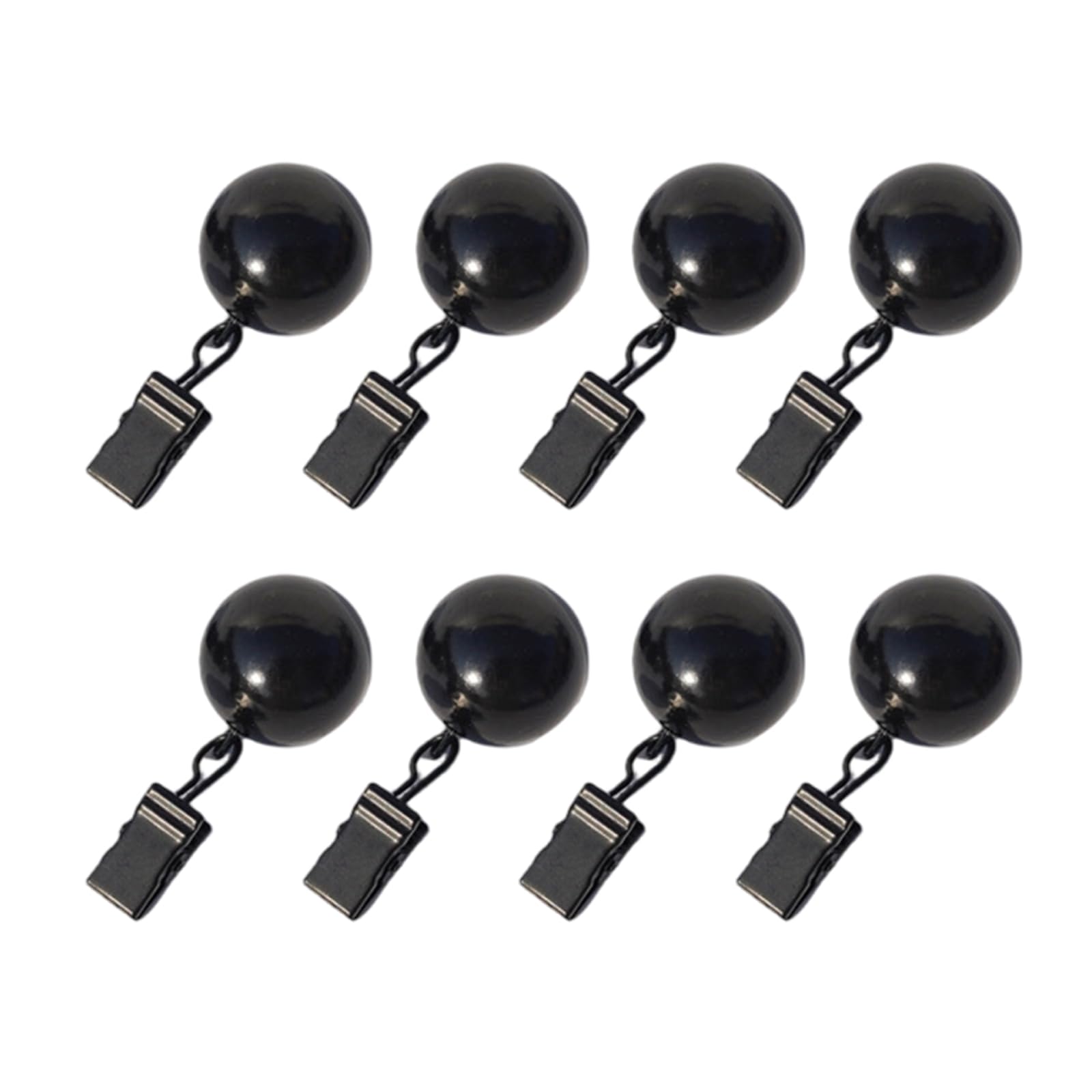 CAZSTYK 4 / 8Pcs Heavy Duty Curtain Weights, Metal Clip for Outdoor Drapery and Tablecloths Heavy Duty Tablecloth Weights for Outdoor Tables