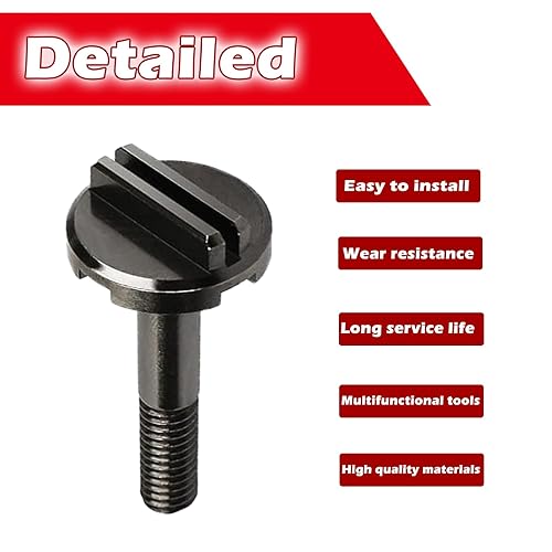 Miniatura 3 de 06-75-0025 Reemplazo de tornillo de almohadilla de respaldo de hoja para Milwaukee 2626-20 M18 Multi-Tool (juego de 2)