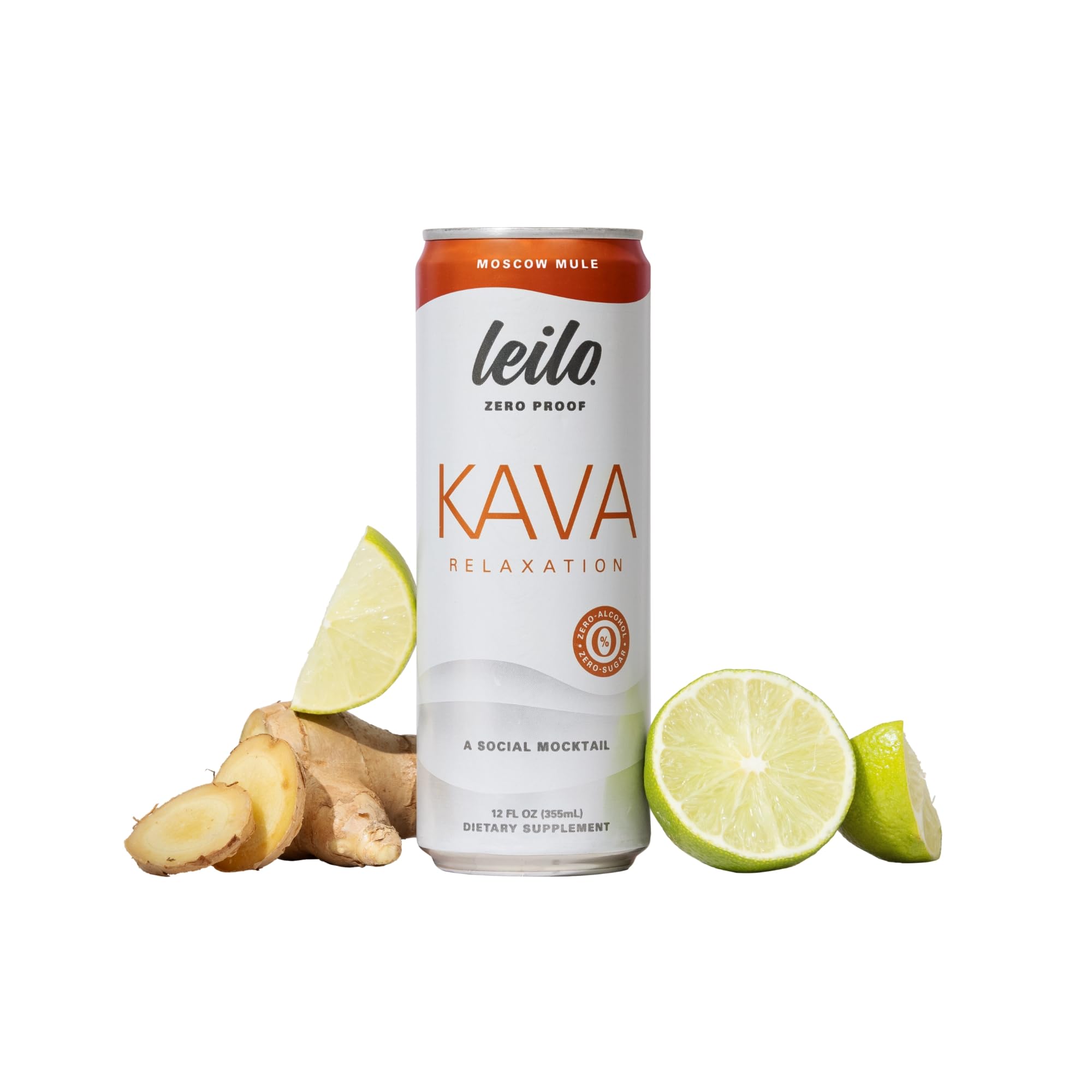 Amazon.com : Leilo | Kava Powered Moscow Mule Mocktail Drink
