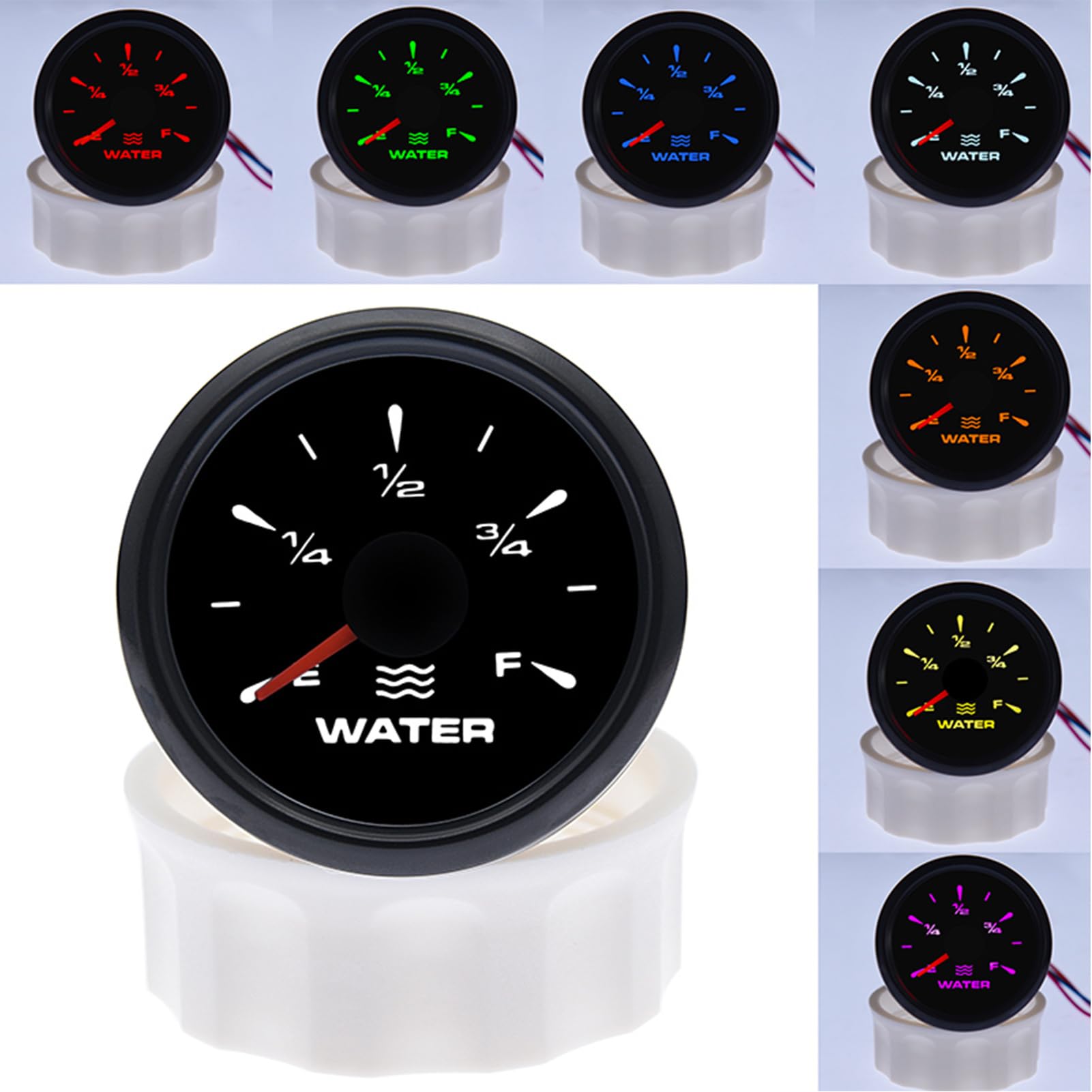 ELING 52 mm 0-190 ohm waterniveau-indicator voor auto