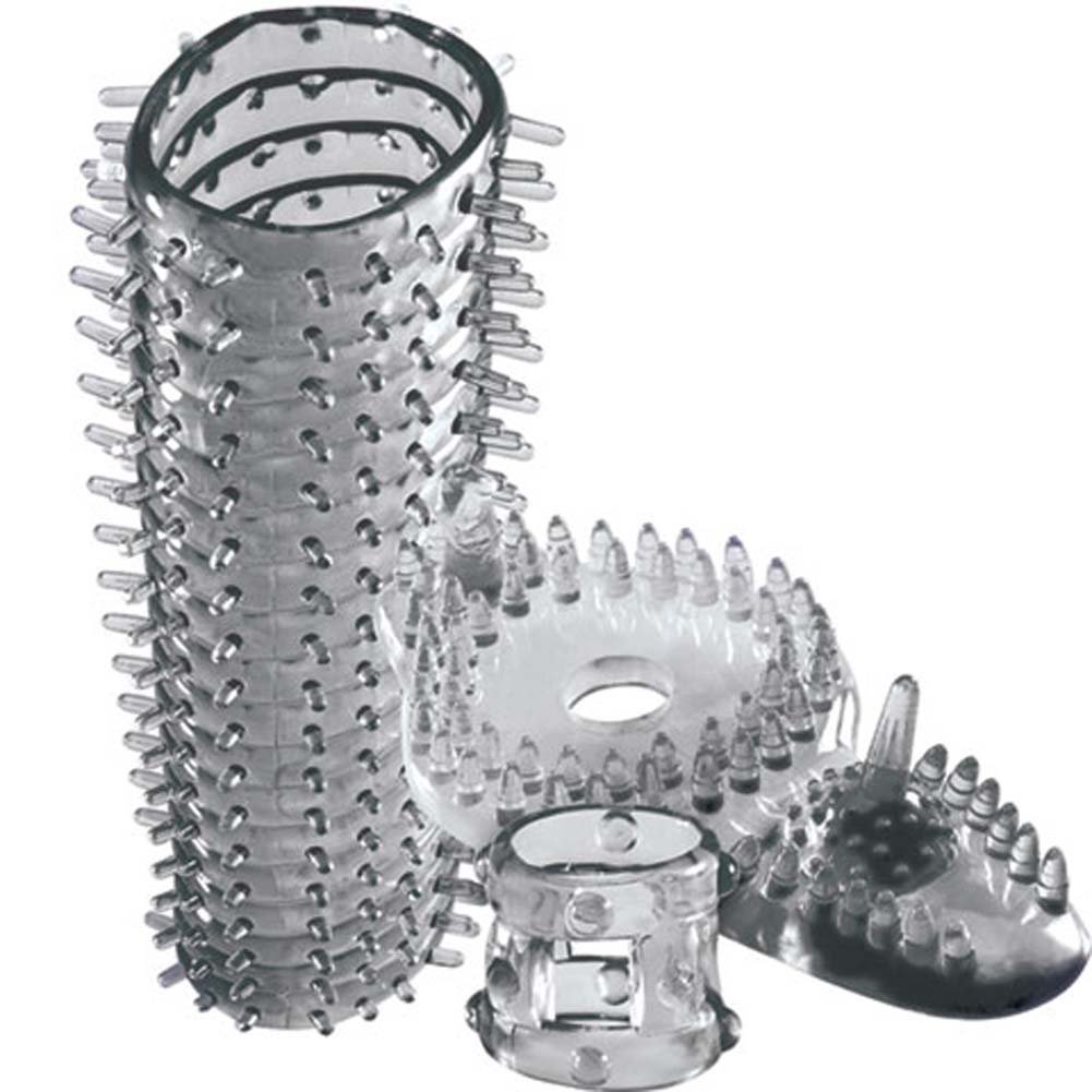 Nassty Collection Purple Sleeve Kit for Men, Smoke