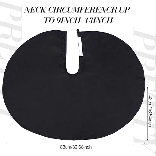 Miniatura 4 de 3 capas de maquillaje para clientes, baberos de maquillaje, delantales de barba, delantales de tinte para cabello, capas de champú, capas de