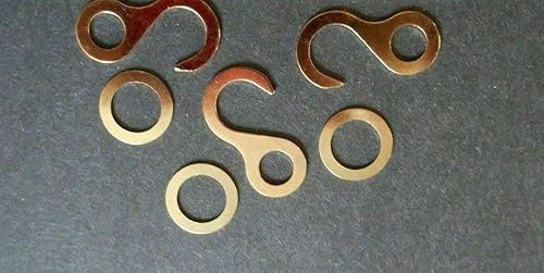 Miniatura 2 de Cadena de reloj de cuco, ganchos y anillos grandes para 8 díaspeso, juego de 3 nuevos EE. UU