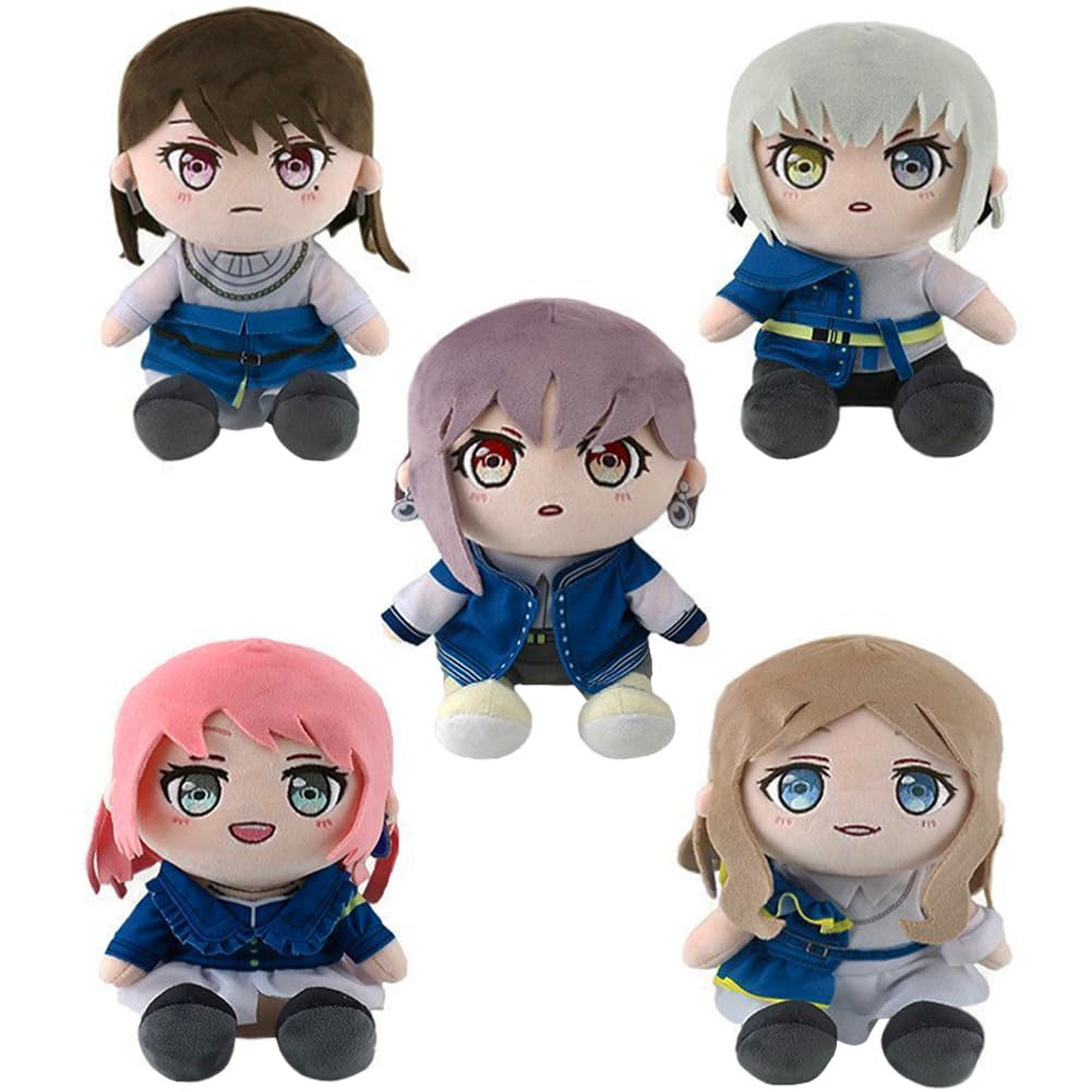 Zhongkaihua Anime-Plüschfigur Anon Chihaya/Nagasaki/Takamatsu/Kaname/Shiina, weich, gefüllt, Anime-Kissen, Sofa, Schlafzimmer, Heimdekoration, Sammlerstücke, Geschenke, 20 cm