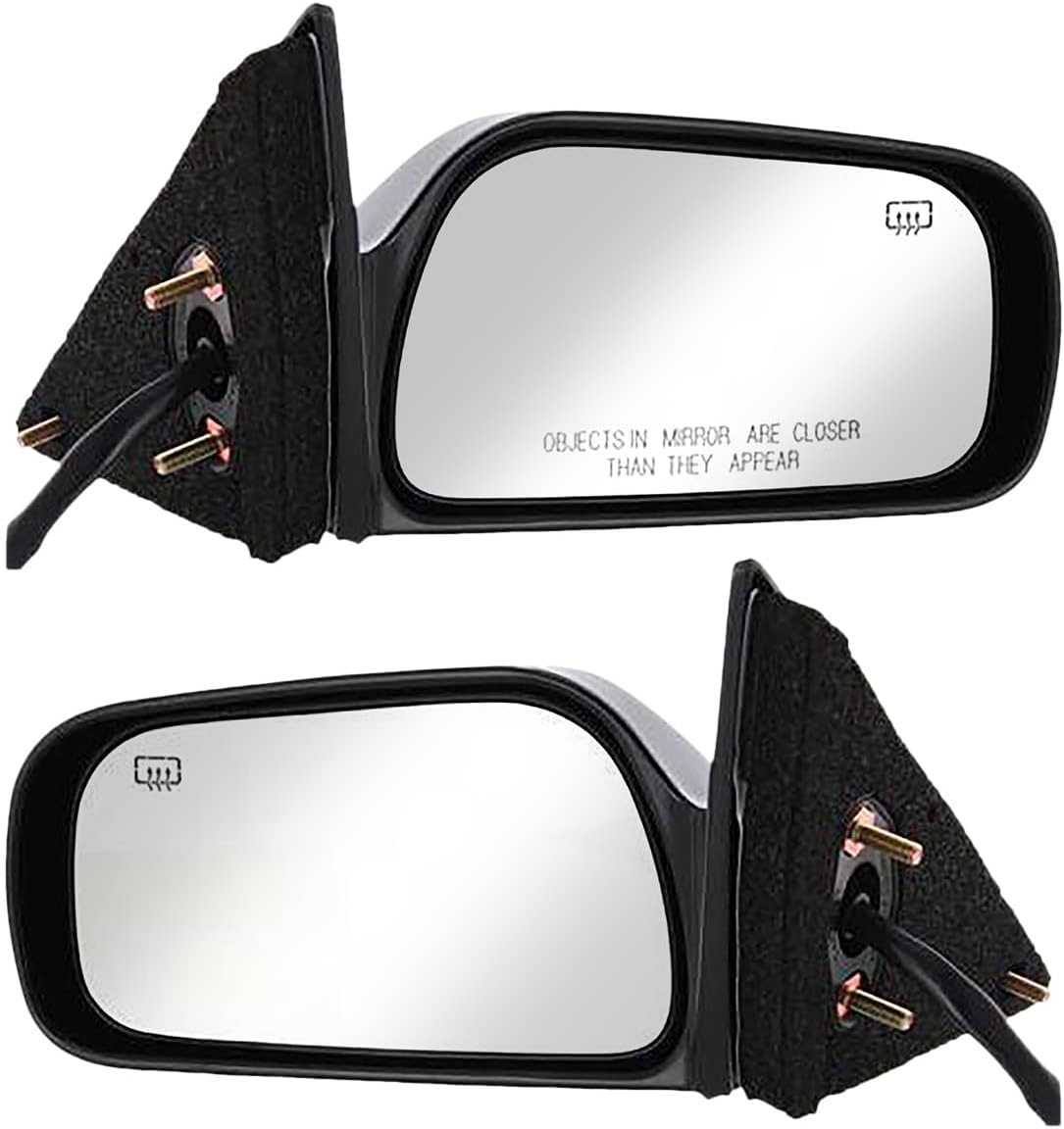 Kool Vue Mirror Comptible with Toyota Camry 1997-2001 XLE, Paintable, Power, Heated, USA Built Vehicle Driver Side