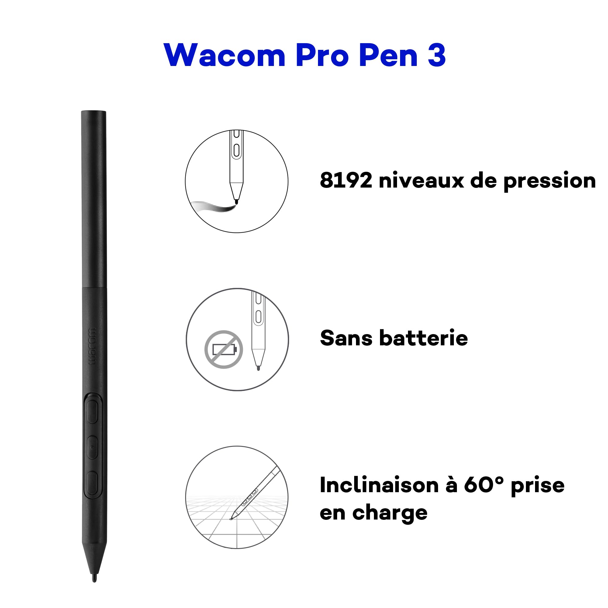 Wacom MovinkPad 11 Tablette Graphique Android 14 avec Wacom Pro Pen 3 Écran Anti-reflet