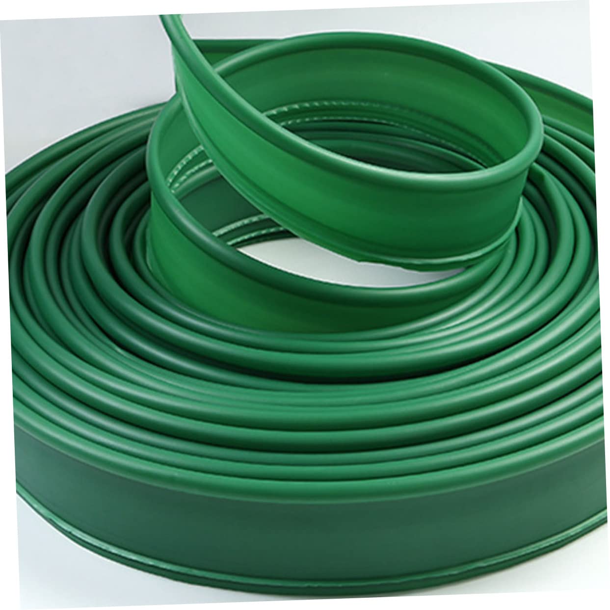 BESTonZON 1Roll Greening Grass Belt Flexible Lawn Edging for Plant Separation Wide Long Durable Pe Material for Garden Borders Flower and Tree Isolation Easy to Cut