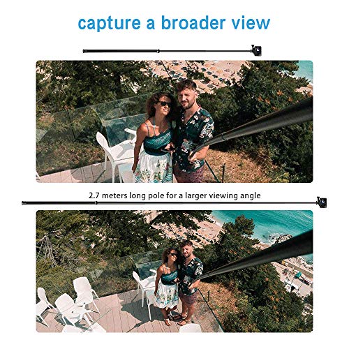 最安値 Afaith For Gopro 長い自撮り棒 セルカ棒 2 7m 炭素繊維 7段階伸縮 3種類長さ調整 軽量 折り畳み式 Gopro 10 9 8 7 6 5 Dji Osmoなどアクションカメラに適用 55 270cm の価格比較 最安値 Afaith For Gopro 長い自撮り棒 セルカ棒 2 7m 炭素繊維 7段階伸縮 3種類長さ調整 軽量 折り畳み式 Gopro 10 9 8 7 6 5 Dji Osmoなどアクションカメラに適用 55 270cm の価格比較