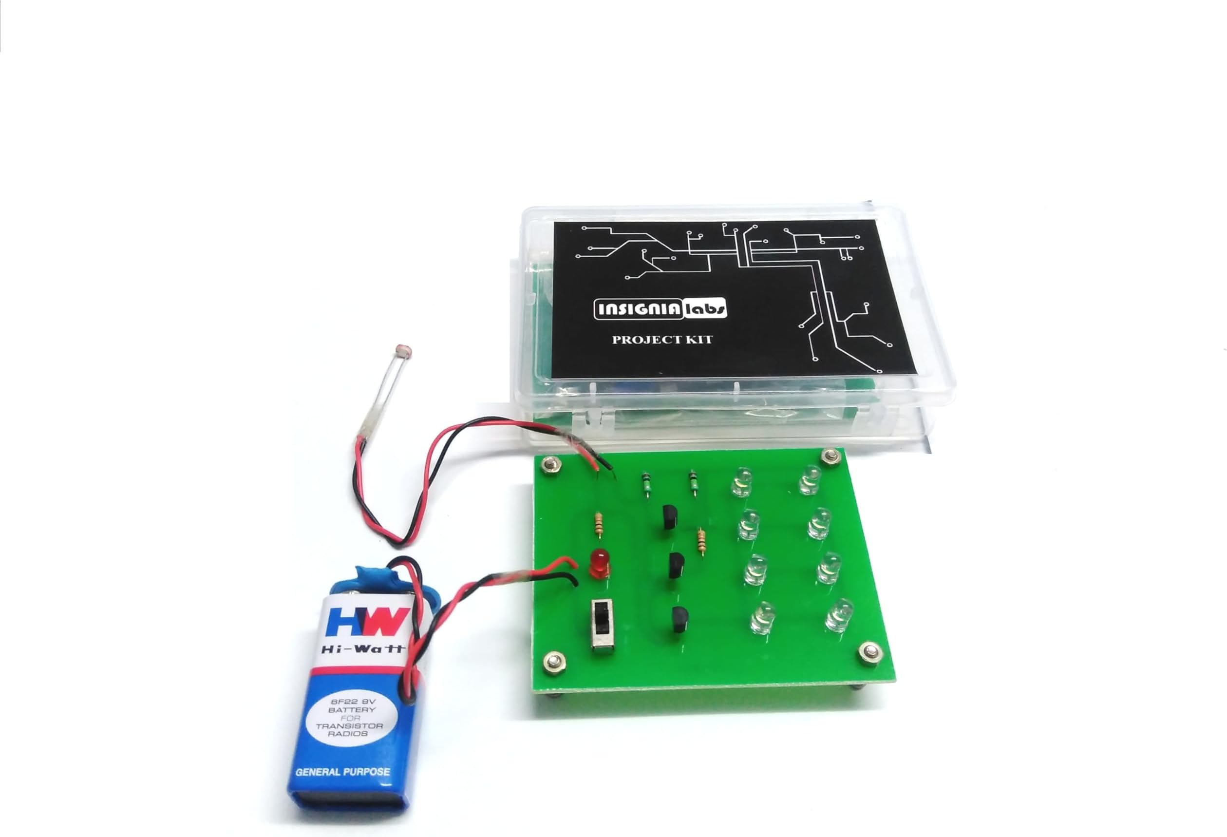 LDR Sensor Based Automatic Street Light Control Project - DIY Electronic School College Project