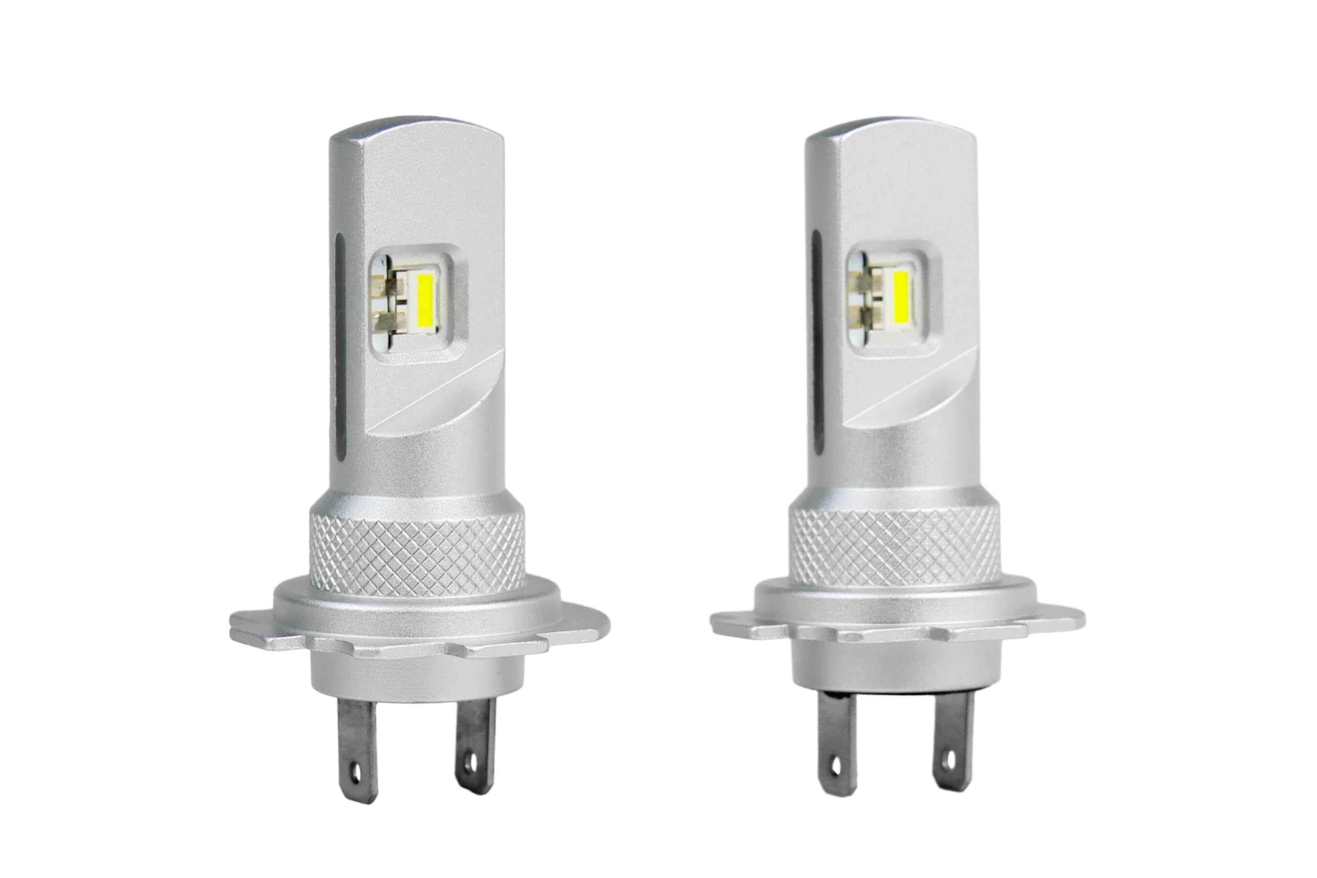 Kit de Lámparas Conversión Halógena to LED H7 Plug & Play Gold Series 6500K / 10000 Lumens / 12-24V / 18W Para Coche, Moto y Camión