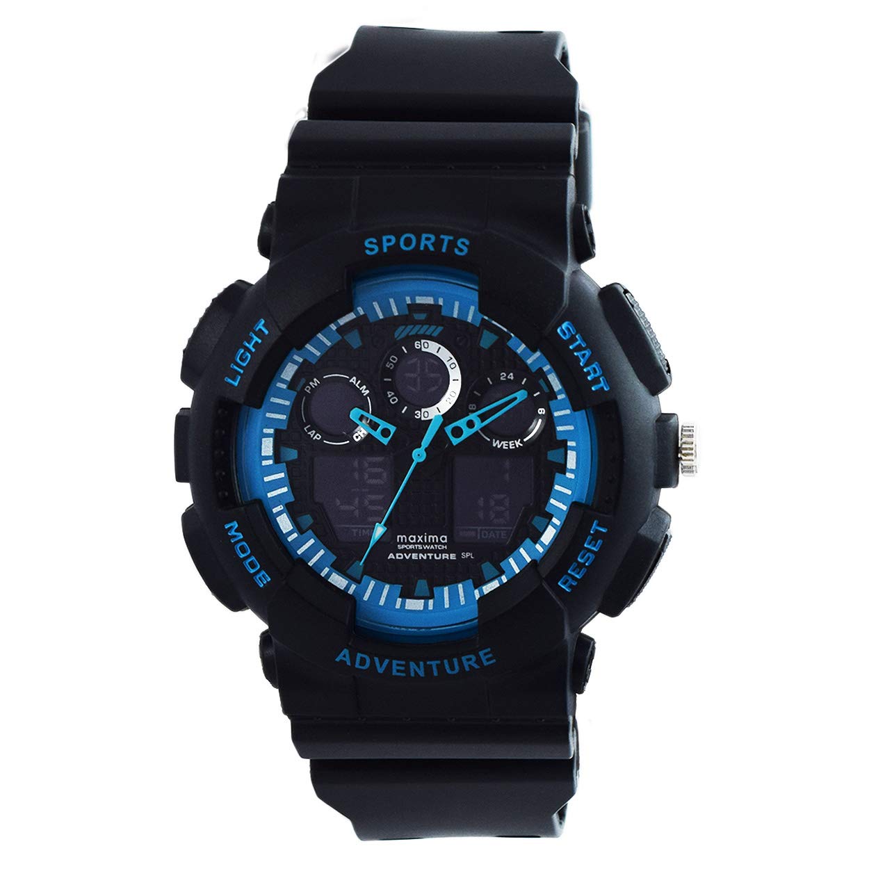 Maxima Analog-Digital Multi-Colour Dial Mens Watch - 59831PPAN (B0852KHZ37) Amazon Price History, Amazon Price Tracker