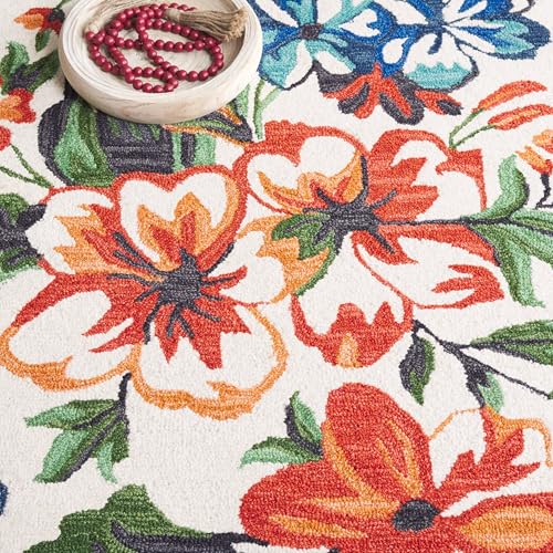 Image of Hand Tufted Premium Rug Premium Wool Carpet for Living Room Bedroom and Hall Size 6x9 Feet Color Multi