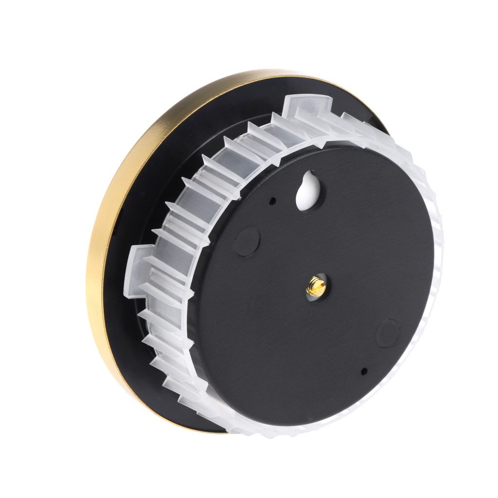 Hergon 72mm Barometer, Wandhängendes Barometer 1070hPa Rundes Zifferblatt Für Luftwetterstation