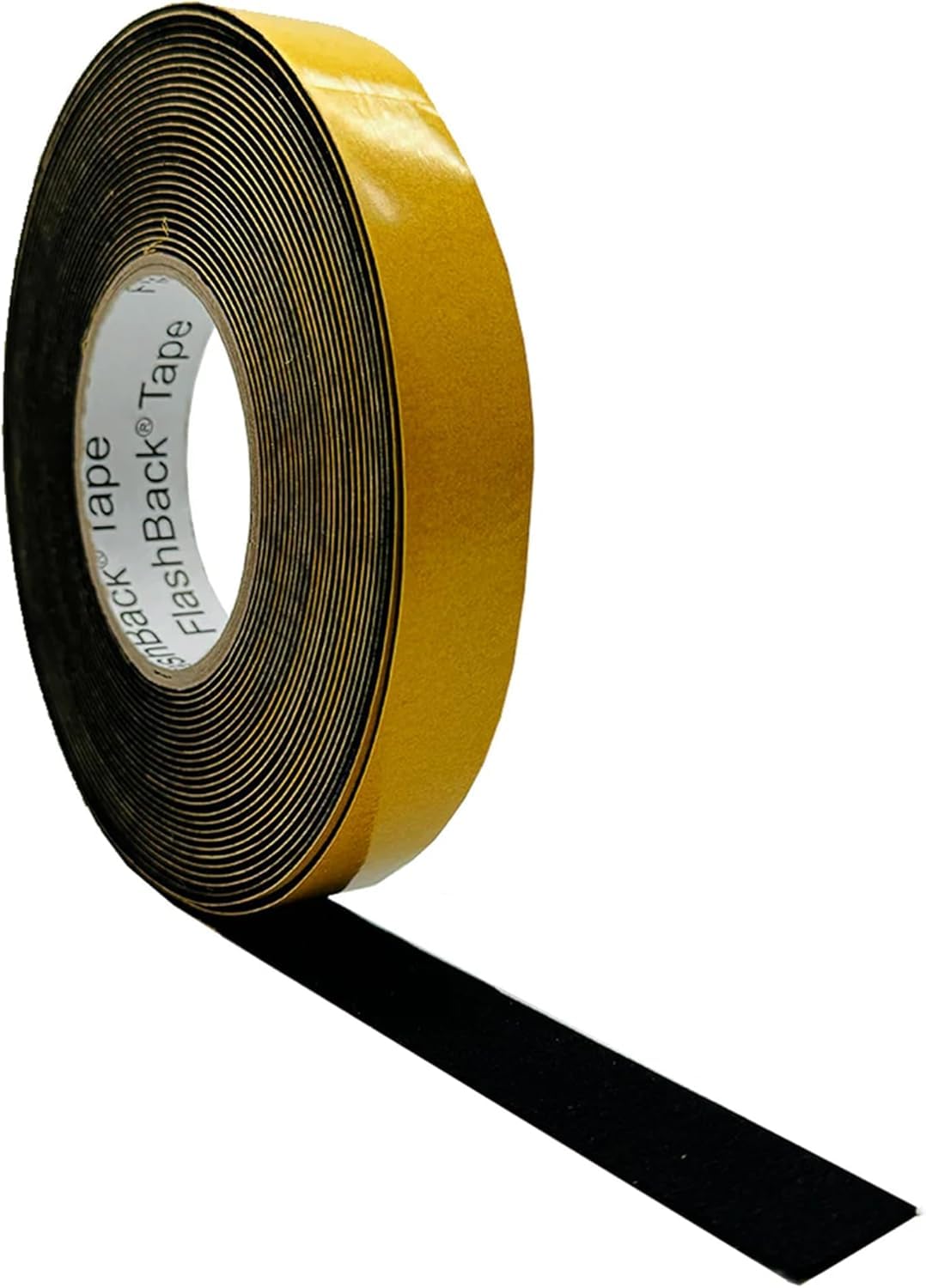 Flashback Black 2Mm Thick - Self-Adhesive Epdm Neoprene Substitute Sponge Strip (30Mm Wide)
