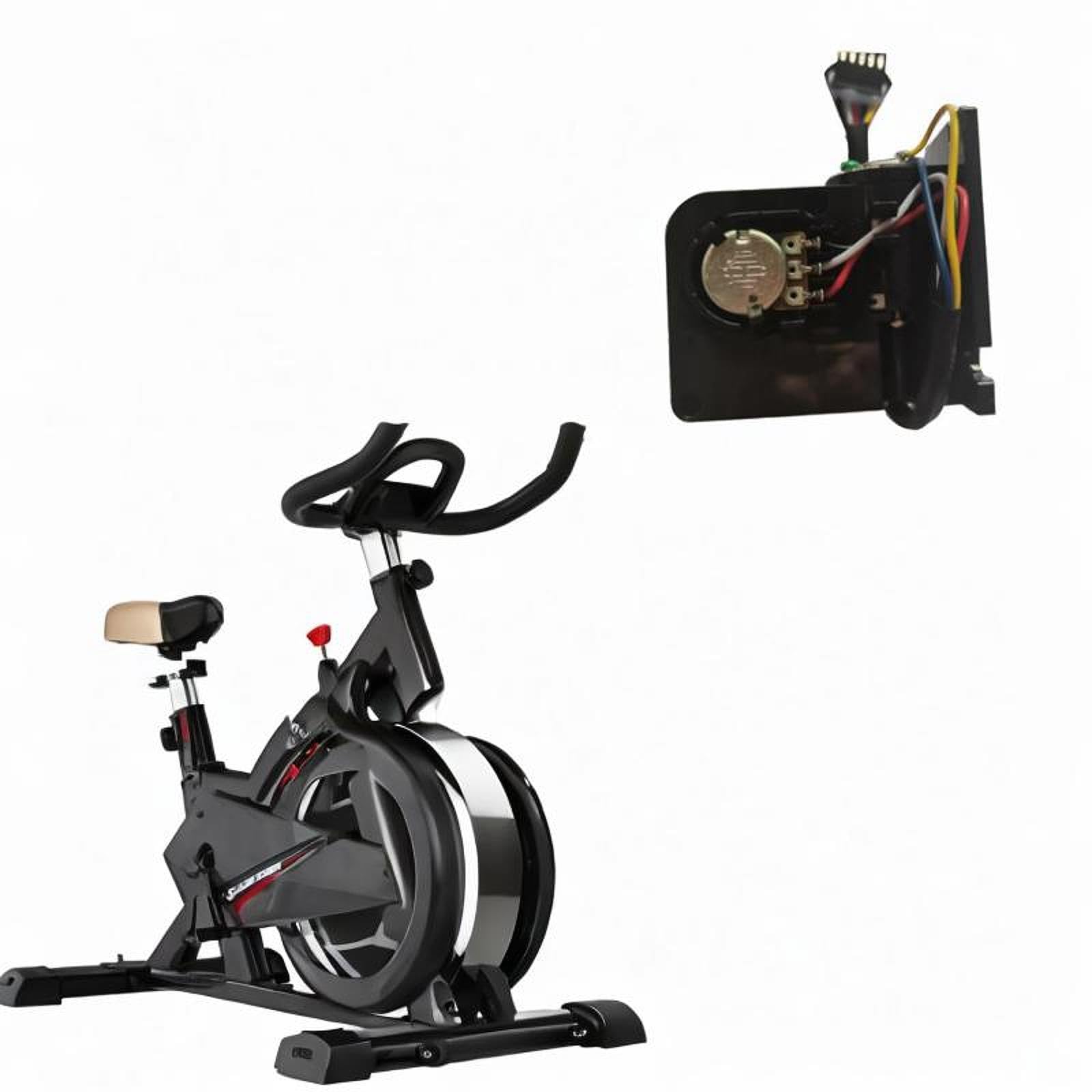 rockible Widerstandsmotor für Ellipsentrainer, Ersatzteil für Fitnessgeräte