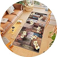 Tappeto Cucina Lungo 3.2 Metri – Passatoia Antiscivolo Lavabile In Stile Astratto, Per Soggiorno E Corridoio (100x320 Cm)