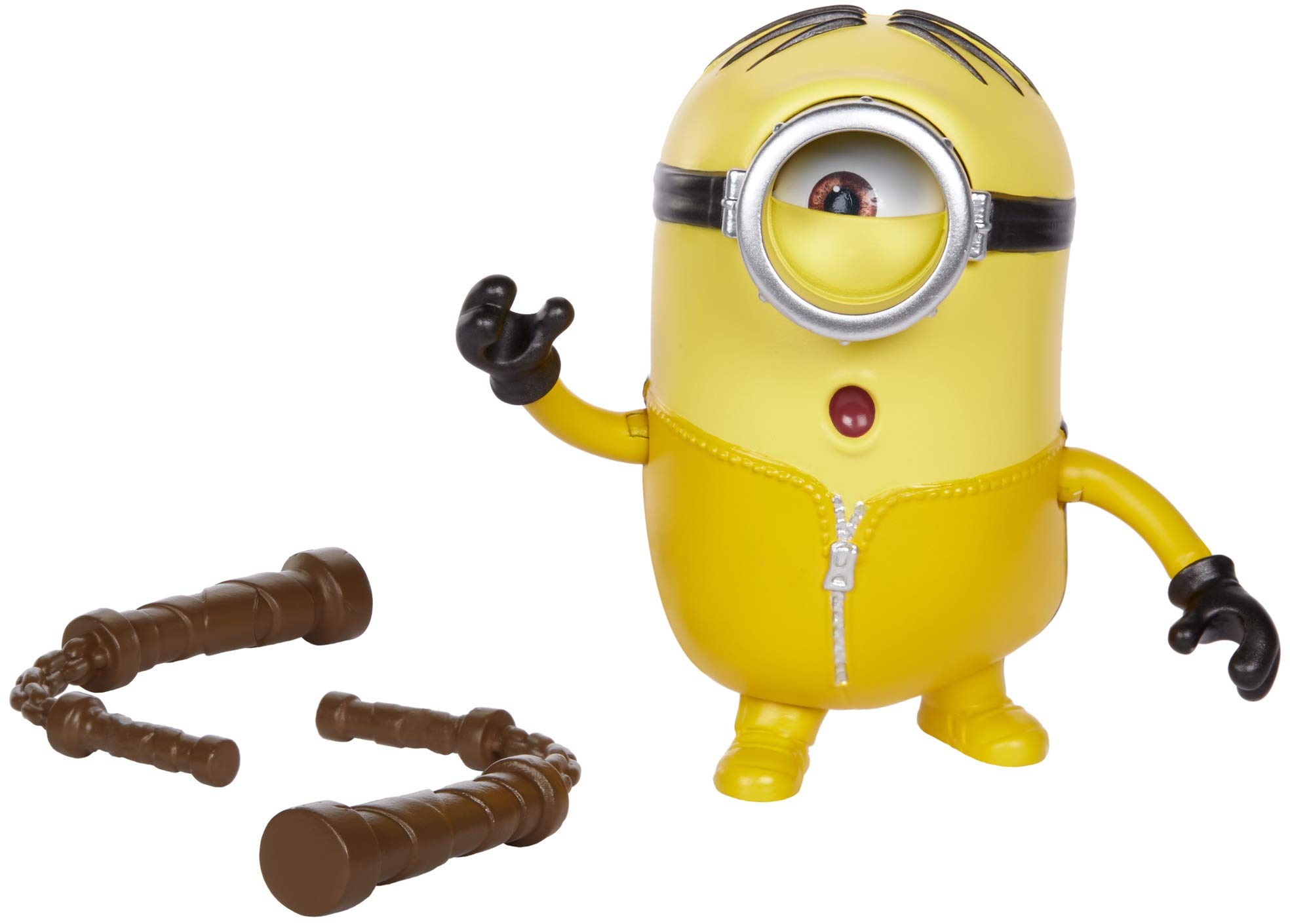 Minions The Rise of Gru 2 Mischief Makers Nunchuck Swinging Stuart Action Figure, Assorted