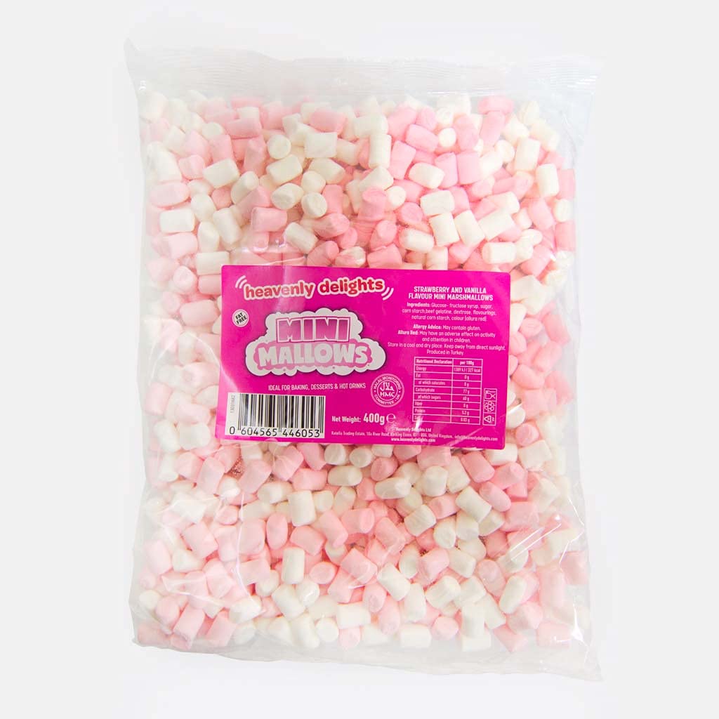 Heavenly Delights Halal Mini Mallows (400g Bulk Bag)