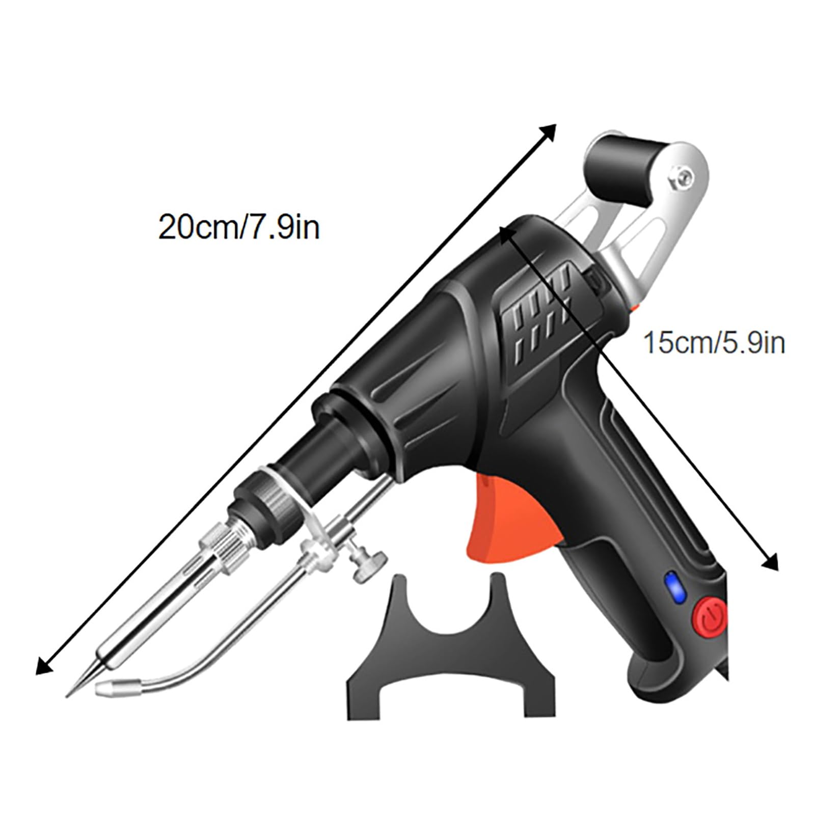 8PCS Internally Heated Industrial Welding Tools, 2025 New Industrial Welding Machine, Automatic Multi-function Soldering Iron Soldering Gun Set for Industrial Home DIY — Amazon image 2